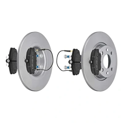 Abbildung von f.becker_line Bremsensatz Bremsscheiben Ø259MM + Bremsbeläge Vorne kompatibel mit DACIA LOGAN SANDERO Bremsen Set Bremsenset Bremsanlage