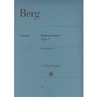 Abbildung von Klaviersonate op. 1: Instrumentation: Piano solo (G. Henle Urtext Ausgabe)