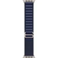 Abbildung von Apple Watch Band Alpine Loop 49 mm Marineblau Small