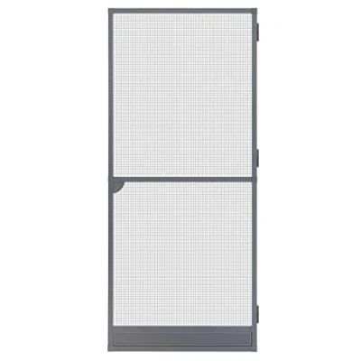 Abbildung von SCHELLENBERG Insektenschutz Tür &quot;Fliegengitter für Balkontür Premium&quot;, mit Aluminiumrahmen, 100 x 215 cm, anthrazit, 70094