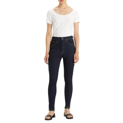Abbildung von Levi&#039;s Retro HIGH Skinny Jeans Fit, Damen, Größe: 27x30, Blue wave rinse
