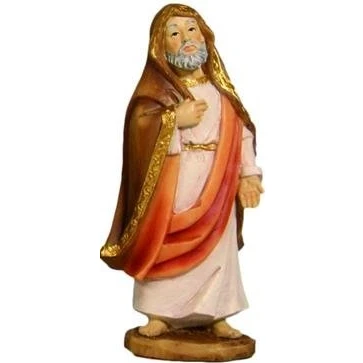 Abbildung von Krippenfiguren Tempelpriester, geeignet für 7cm Figuren, handbemalen