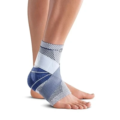 Abbildung von Bauerfeind 11011120080702 MALLEOTRAIN Plus Knöchelbandage Herren, Titan 2