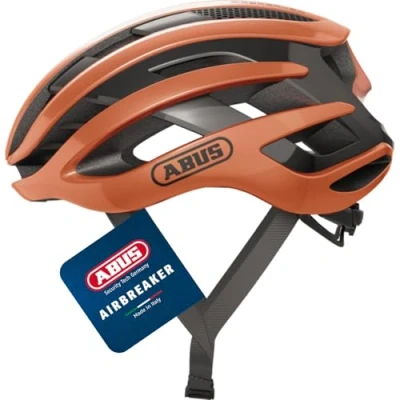 Abbildung von ABUS Rennradhelm AirBreaker High End Fahrradhelm für den professionellen Radsport Jugendliche und Erwachsene Helm Damen Herren Orange, Größe S