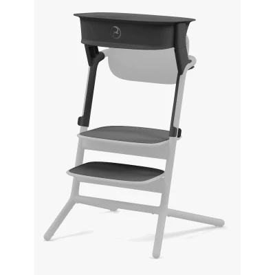 Abbildung von CYBEX Gold LEMO Learning Tower Set, Zur Umwandlung des Hochsitzes in einen Lernturm, 1 5 Jahre (bis zu 25 kg), Inkl. 2 rutschfesten Silikonmatten für Sitzfläche und Fußstütze, Stunning Black