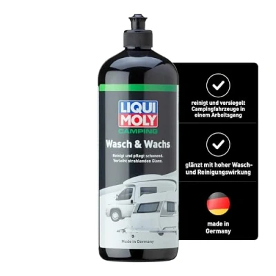 Abbildung von LIQUI MOLY Camping Wasch &amp; Wachs 1 L Reinigung/Pflege/Wartung Art. Nr.: 21809