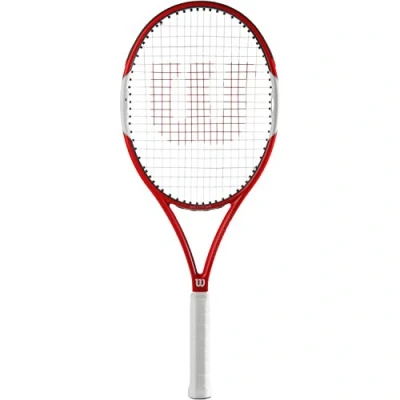 Abbildung von Wilson SIX ONE LITE NEU Besaitet Tennisschläger, Größe: L1, Red
