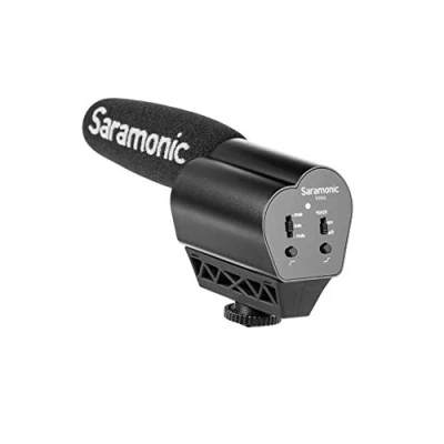 Abbildung von saramonic sr vmic Micro Recorder für DSLR Kamera/Camcorder schwarz