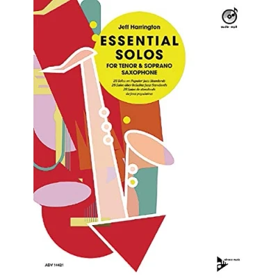 Abbildung von Essential Solos for Tenor &amp; Soprano Saxophone: 28 über beliebte Jazz Standards. Saxophon (Sopran Saxophon).