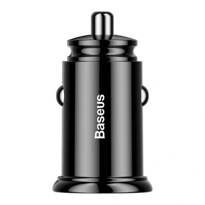 Abbildung von Baseus CCALL YD01 KFZ Ladekabel für Handys 12 24V Power Delivery 3.0 schwarz