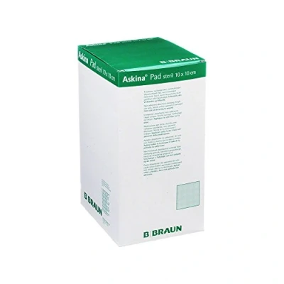 Abbildung von Askina Pad Wundauflage 10x10cm nichthaftend