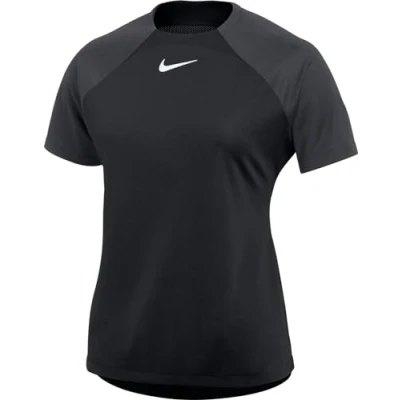 Abbildung von NIKE DH9242 011 W NK DF ACDPR SS TOP K T Shirt Damen Black/Anthracite/White Größe S