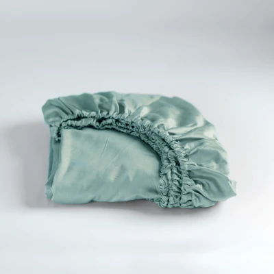 Abbildung von Cinderella Spannbettlaken &quot;Satin Split Sundays&quot;, für Topper bis 15 cm Höhe