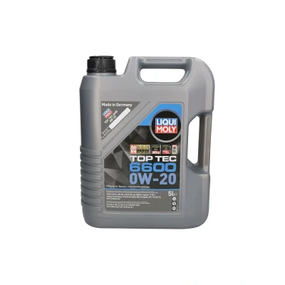 Abbildung von Liqui Moly Top Tec 6600 0W 20 5l Motoröl 21411 OPEL: Insignia B Sports Tourer, Astra K Meriva B, INFINITI: Q50 Limousine