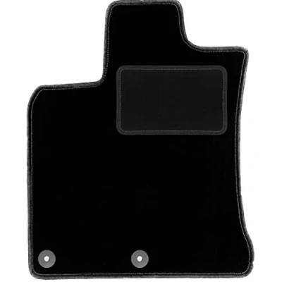 Abbildung von Wielganizator Automatte Passend für Nissan Qashqai I J10 Crossover 2006 2013 Velours Autozubehör Praktische Fußmatte Auto 1 teilig schwarz