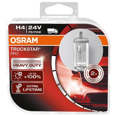 Abbildung von OSRAM 64196TSP HCB Glühlampe, Fernscheinwerfer H4 24V 75/70W 3200K Halogen MAN: L 2000, M 2000 M, TGX, IVECO: DAILY 2 Pritsche/Fahrgestell
