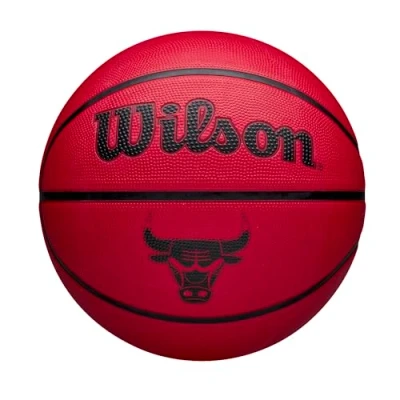 Abbildung von Wilson NBA Team Tribute SOLID BSKT CHI Bulls 5, Schwarz