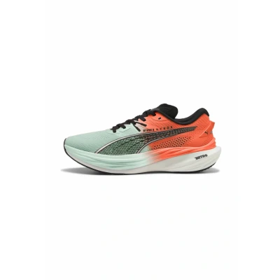 Abbildung von Puma x HYROX Deviate NITRO™ 3 Laufschuhe Herren Glowing Red/Mint Melt Größe: 44.5
