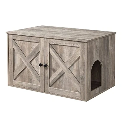 Abbildung von FEANDREA Katzentoilette, 80 x 53 49,2 cm, mit herausnehmbarem Trennwand