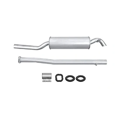 Abbildung von HELLA 8LD 366 027 001 Endschalldämpfer hinten mit Anbauteilen BMW: 3 Touring, Limousine