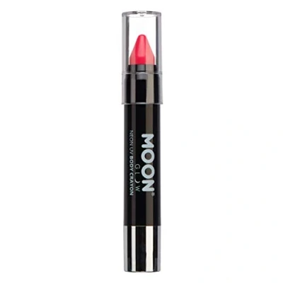 Abbildung von Moon Glow, Neon UV Lackstift Körperkreide für Gesicht und Körper (Intensivrosa, 1 Stück)