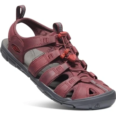 Abbildung von Keen Clearwater CNX Trekkingsandale, Damen, Größe: 37.5, Wine/red dahlia Schuhe