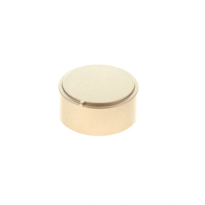Abbildung von Whirlpool Indesit 482000028541 C00111686 Knebel drehknebel neu tech, nickel (gold)