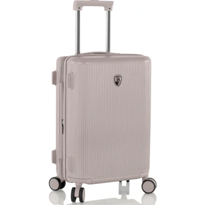Abbildung von Heys Hartschalen Trolley Earthtone, 53 cm, 4 Rollen, Handgepäck Koffer Reisegepäck TSA Schloss Volumenerweiterung