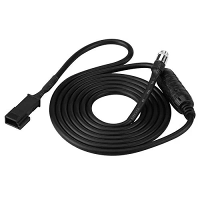 Abbildung von Auto AUX Kabel, 3 Pin Audio Kabel Adapter Auxiliary Input für E39 E46 E53 X5 16: 9 CD Player Navigation
