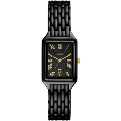 Abbildung von Fossil Raquel Uhr, Damen, Größe: One Size, Black