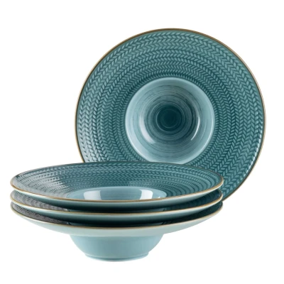 Abbildung von MÄSER Teller Set Prospero (4 tlg), 4 Personen, Porzellan