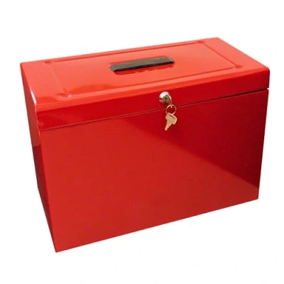 Abbildung von Cathedral Heimfeile aus Metall foolscap (rot)