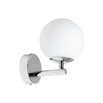 Abbildung von Arcchio Maviris LED Bad Wandleuchte, Kugel, Glas