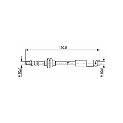 Abbildung von BOSCH 1 987 481 739 Bremsschläuche 395