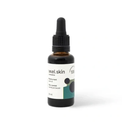 Abbildung von Mel Skin Schwarzes Johannisbeersamenöl für kapillare Haut 30 ml, Stärkt die Kapillaren, Reduziert Rötungen, Spendet Feuchtigkeit und Regeneriert Haut, Natürliche Pflege, Gesichtspflege