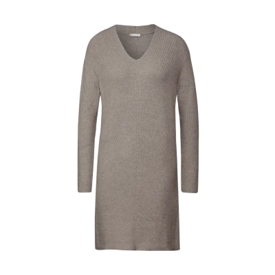 Abbildung von Street One Strickkleid, Damen, Größe: 46, Beige