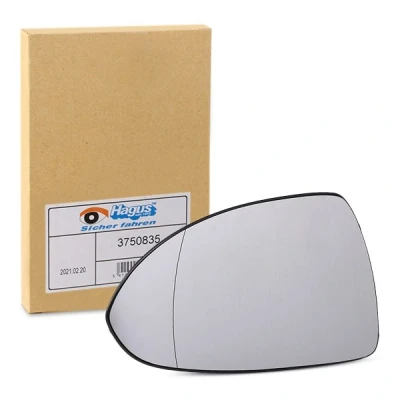 Abbildung von VAN WEZEL 3750835 Außenspiegelglas links OPEL: Corsa D Schrägheck, E Schrägheck