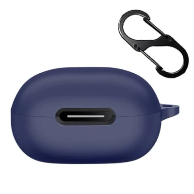 Abbildung von GIOPUEY Hülle Kompatibel mit Anker Soundcore P40i, Silikon Stoßfeste Schutzhülle, Ultradünn Case Cover, Kein Geruch, Dunkelblau