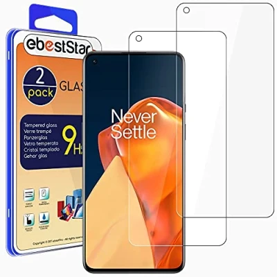 Abbildung von ebestStar {2 Stück) Panzer Schutz Glas für OnePlus 9, 3D Displayschutz, 9H gehärte Glas, Abgerundete, Blasenfrei