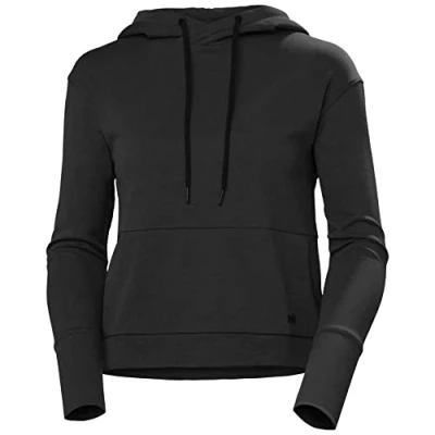 Abbildung von Helly Hansen Damen Lifa Tech Lite Kapuzenpullover, Schwarz, XL EU