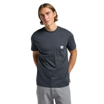 Abbildung von Lee Short Sleeve Pocket Tshirt basic, Herren, Größe: Large, Washed black