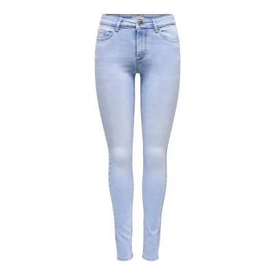Abbildung von ONLY Onlblush MID Skinny Jeans Fit, Damen, Größe: Sx30, Light blue denim