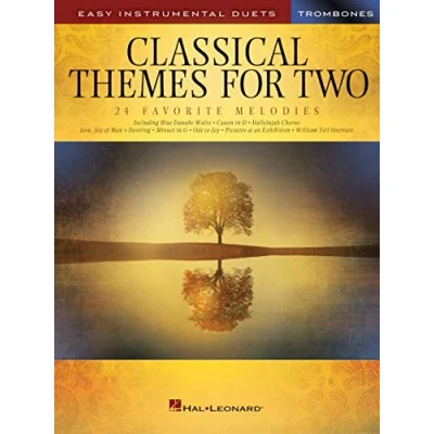 Abbildung von Classical Themes For Two Trombones : Noten, Sammelband für Posaune: Easy Instrumental Duets