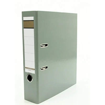 Abbildung von Livepac Office Aktenordner Caribic Glanz Ordner / DIN A4 75mm breit Farbe: grau