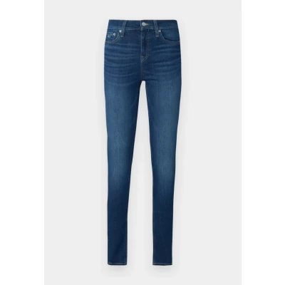 Abbildung von Tommy Jeans Damen Hose Nora Skinny Fit, Blau (Denim Dark), 26W/32L