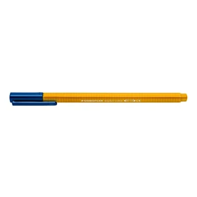 Abbildung von STAEDTLER Filzstifte triplus color, goldocker, dreikant, stabile, eindrucksichere Spitze, Linienbreite ca. 1 mm, kindgerecht, Made in Germany, 10 goldocker fibre tip pens im Kartonetui, 323 16