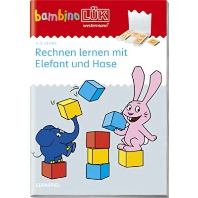 Abbildung von bambinoLÜK: 4/5/6 Jahre Vorschule Rechnen lernen mit Elefant und Hase (bambinoLÜK Übungshefte: Vorschule)