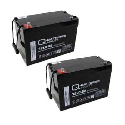 Abbildung von Ersatzakku für Meyra Ortopedia Optimus 15kmh Rollstuhl 24V 2 x 12V 93Ah