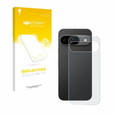 Abbildung von upscreen Entspiegelungs Schutzfolie für Google Pixel 9 (Rückseite) Displayschutz Folie Matt [Anti Reflex, Anti Fingerprint]