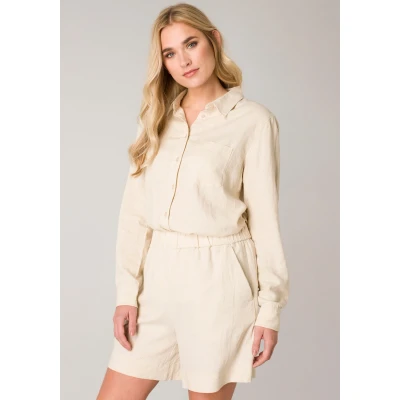 Abbildung von BASE Level Yarda Shorts, Damen, Größe: 44, Light beige